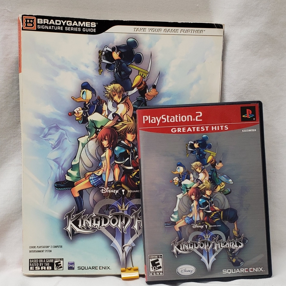 Kingdom Hearts 2 set PS2